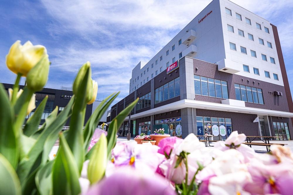 Hotel La'Gent Plaza Hakodate Hokuto Exterior photo